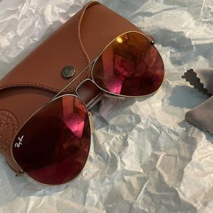 Ray-Ban aviators gently used
